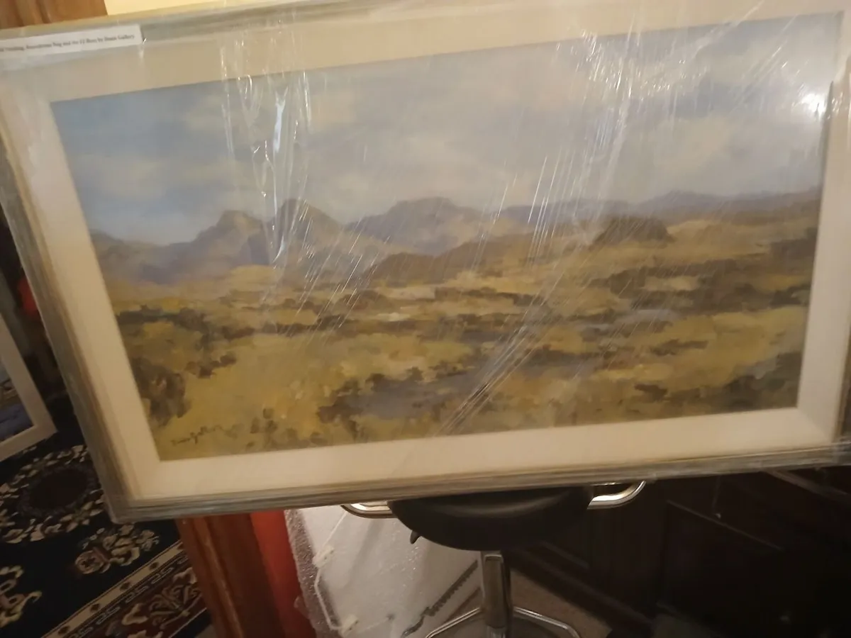 Original oil painting framed connamara cogalway - Image 3
