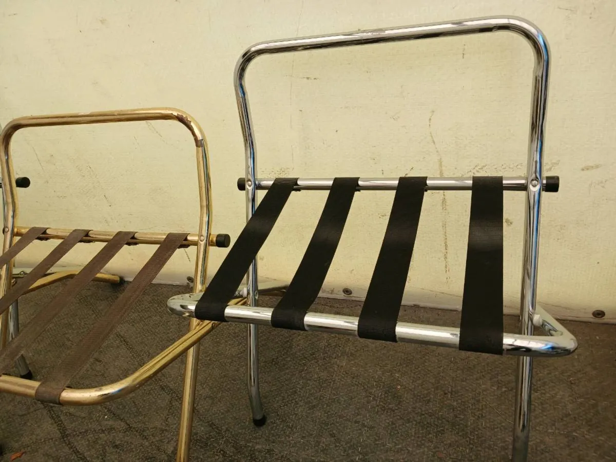 50 various Hotel luggage racks - Image 4