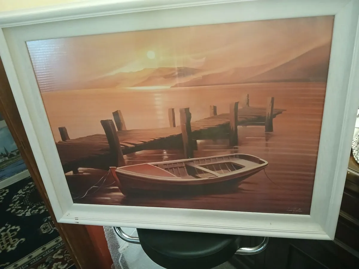 Original oil painting framed connamara cogalway - Image 2