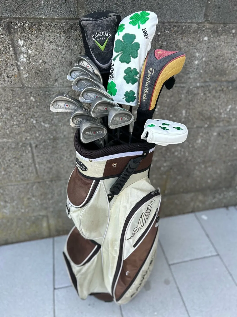 Full set of golf clubs - Image 1
