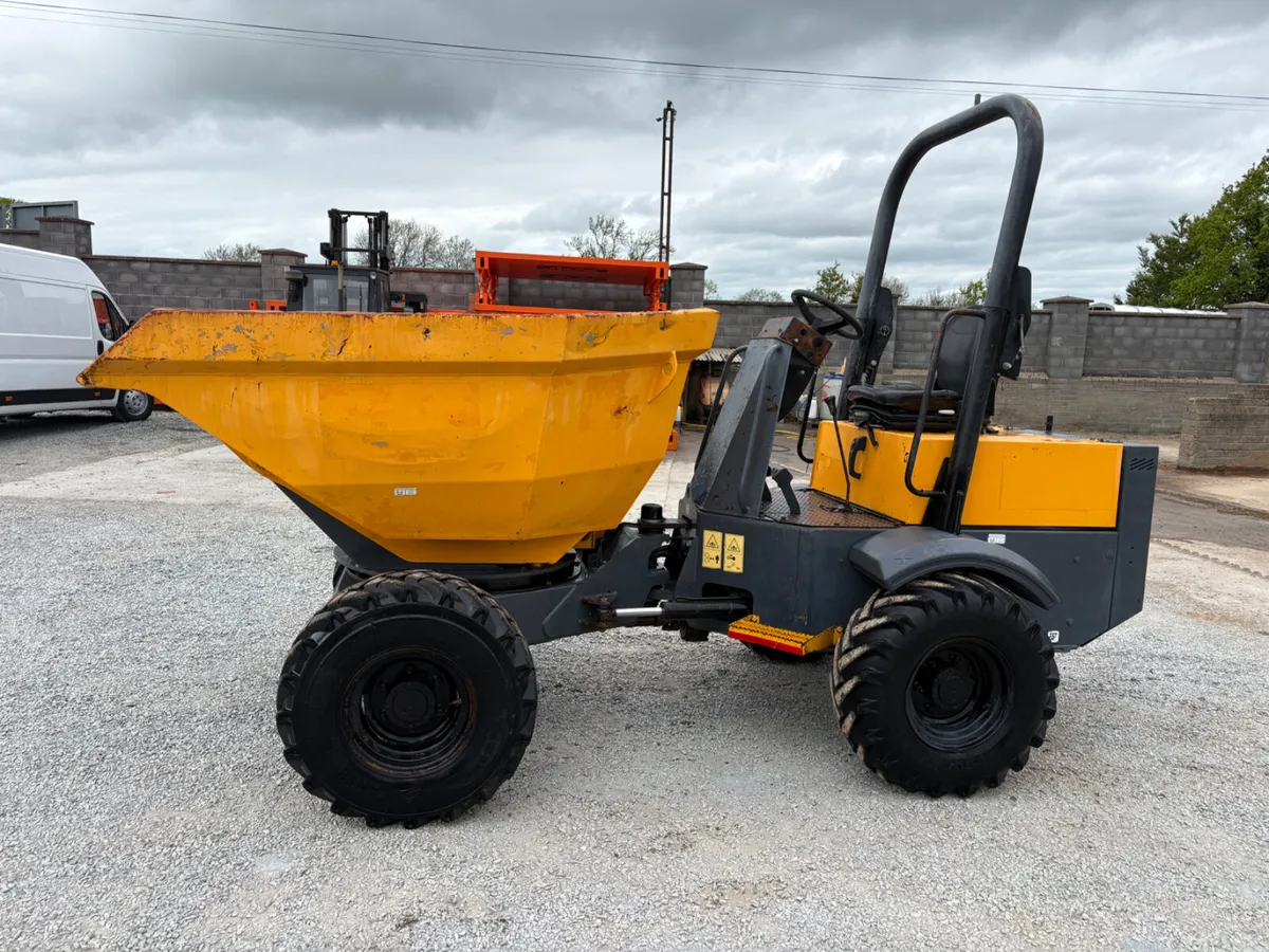 2015 TEREX 3 Ton swivel skip dumper low hours - Image 4