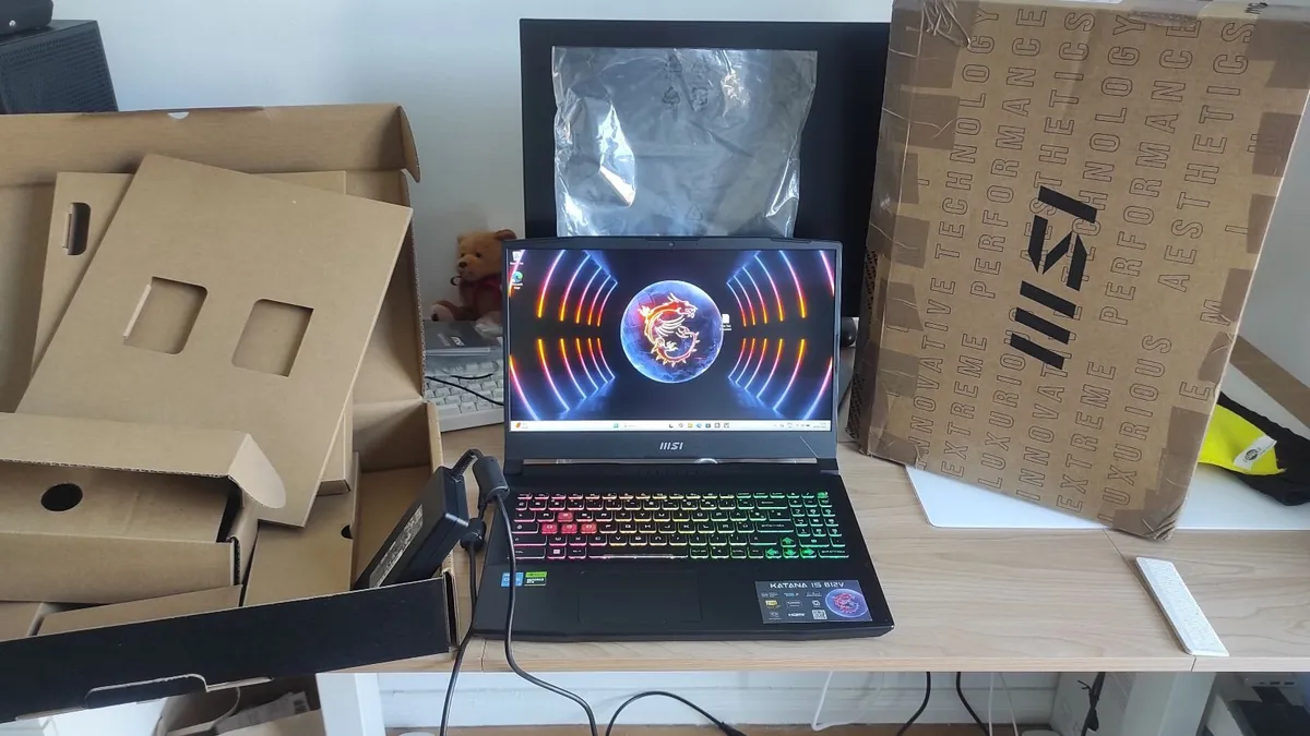 MSI Katana 15 B12VFK RTX 4060 / Intel i5-12450H - Image 1
