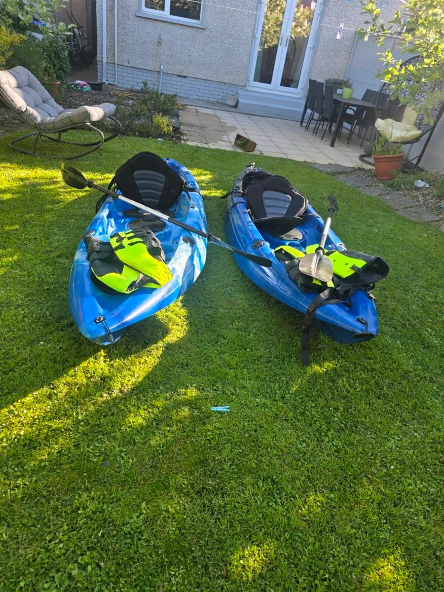 2 sit on top Kayaks - Image 1