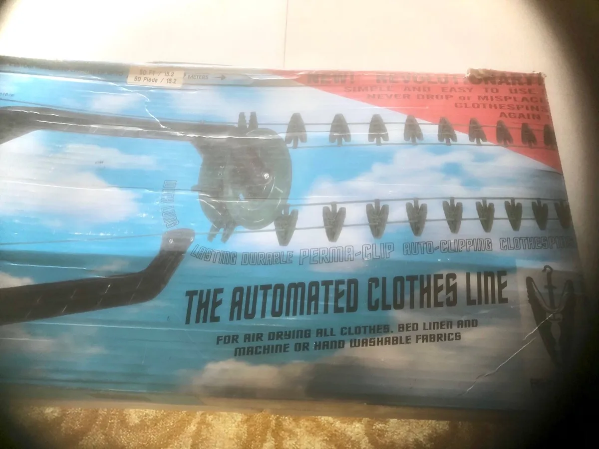 🔴Cord-O-Clip Clothes Line 🔴 - Image 1