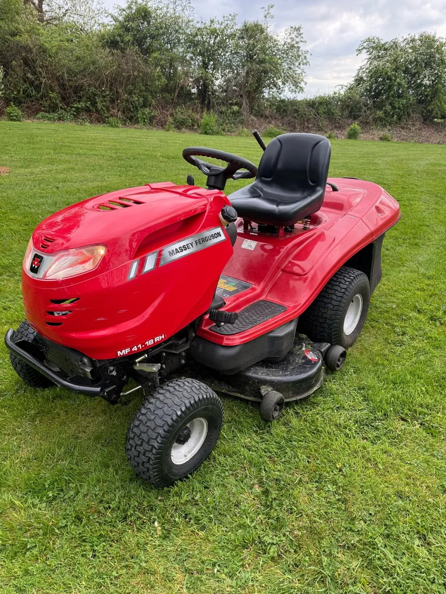 Massey Ferguson ride on mower - Image 1