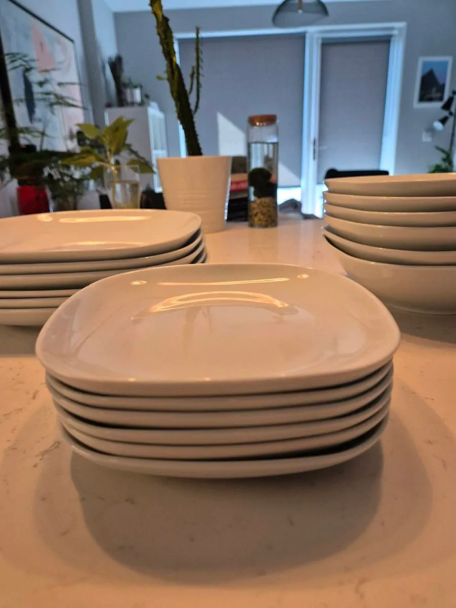 IKEA White Dinnerware Set - Image 3