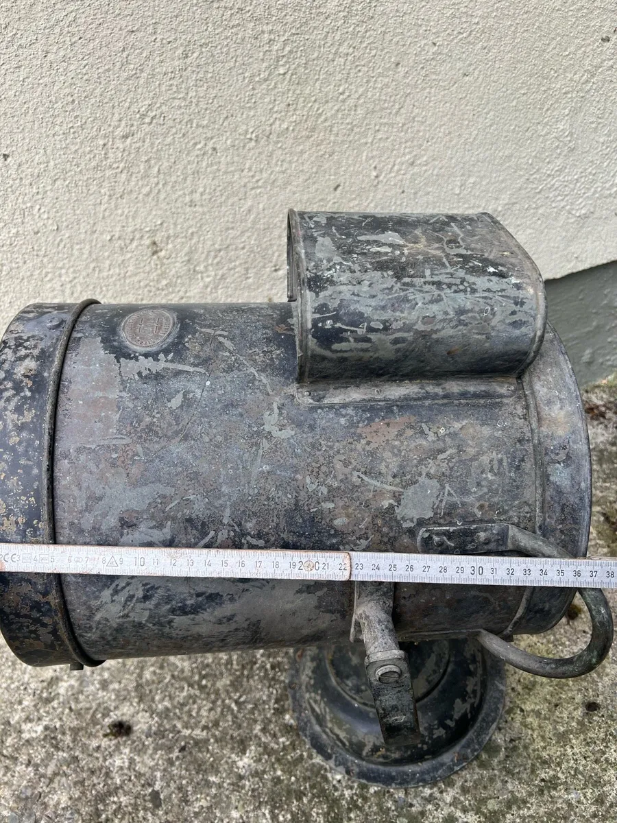 Vintage brass ship search light - Image 4
