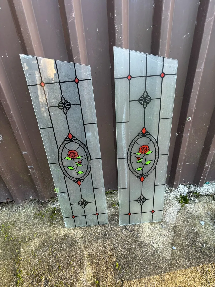 Stained glass panels for interior doors - Image 1