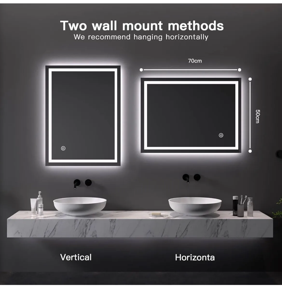 Room type Bathroom Shape Rectangular Product dimen - Image 1