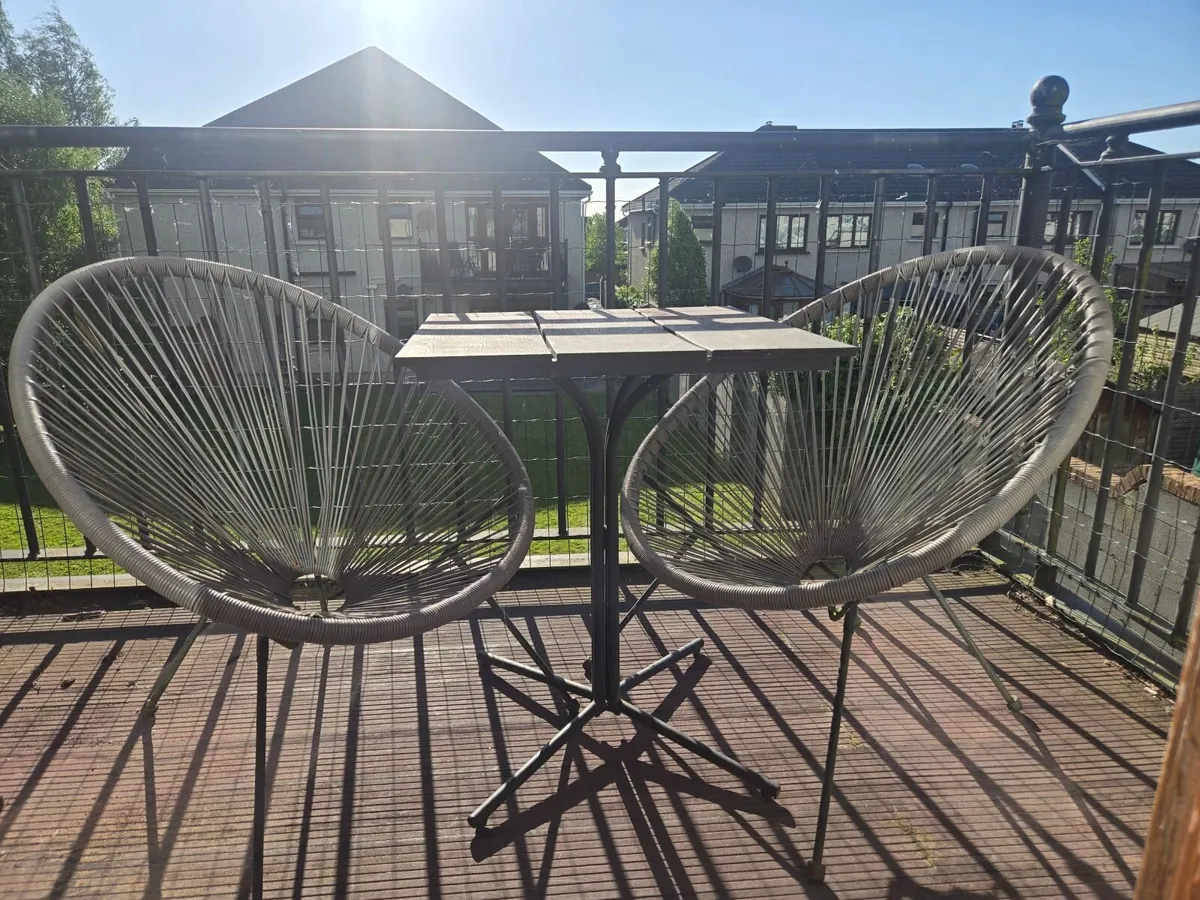 Bistro Garden furniture Set - Image 4