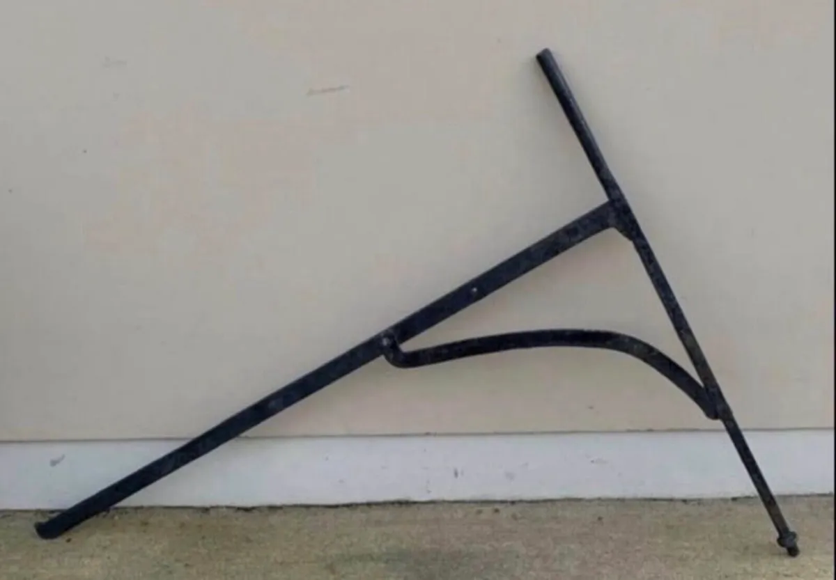 Two antique fire cranes - Image 2