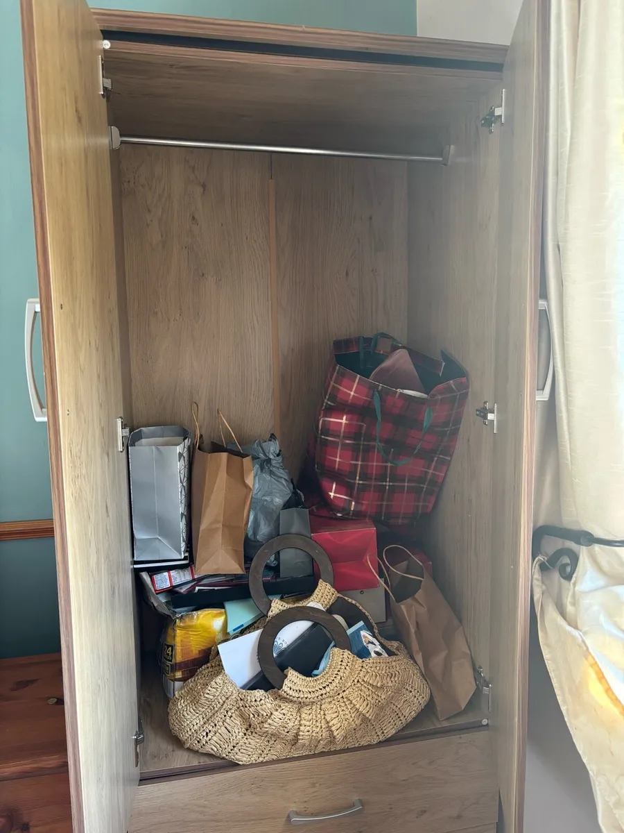 IKEA Oak Wardrobe - Image 2