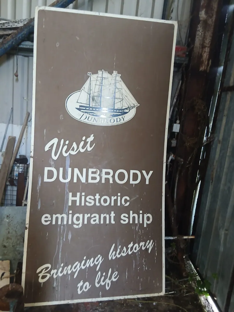Old Dunbrody sign
