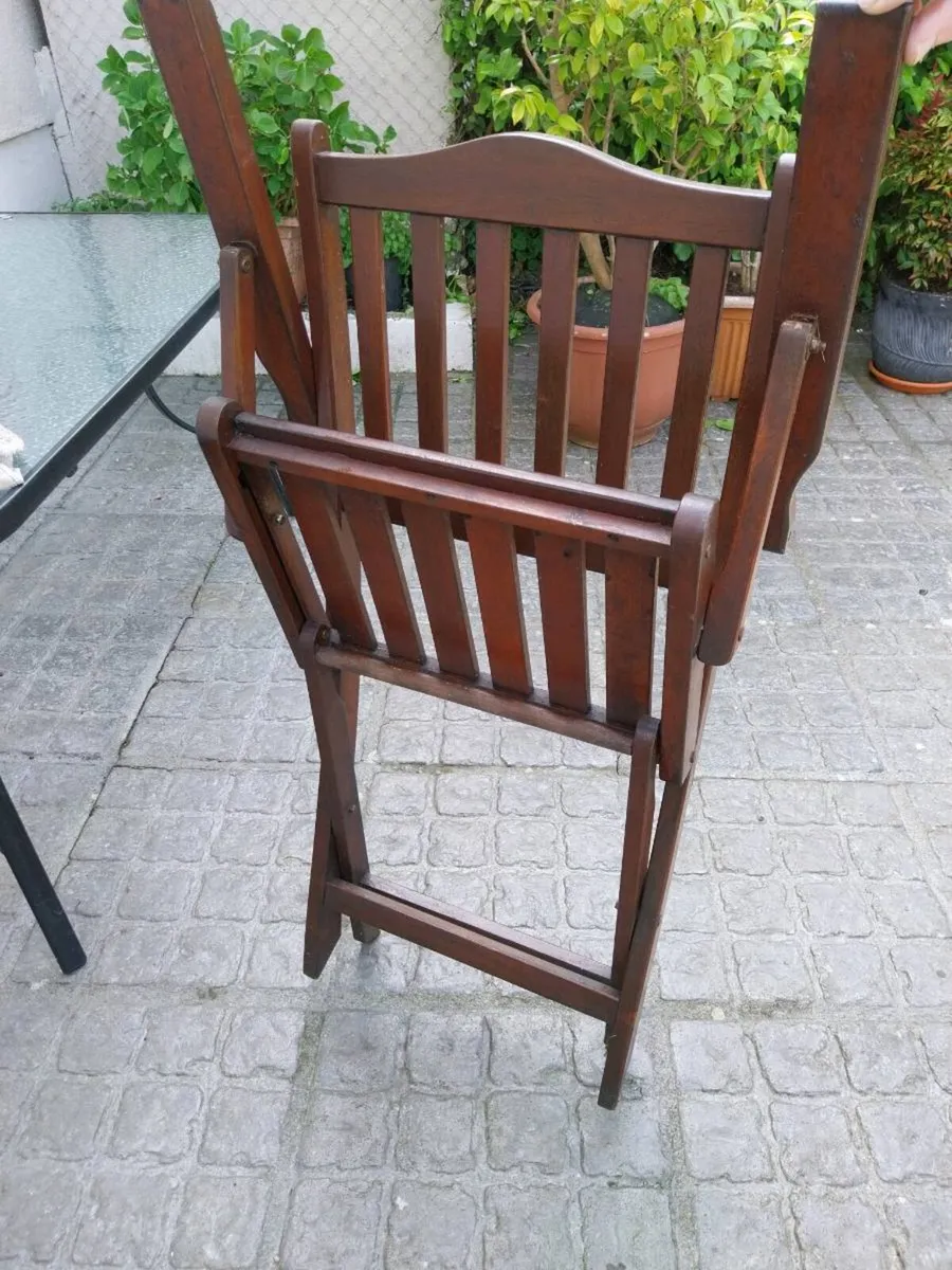 Folding garden chairs - Image 2