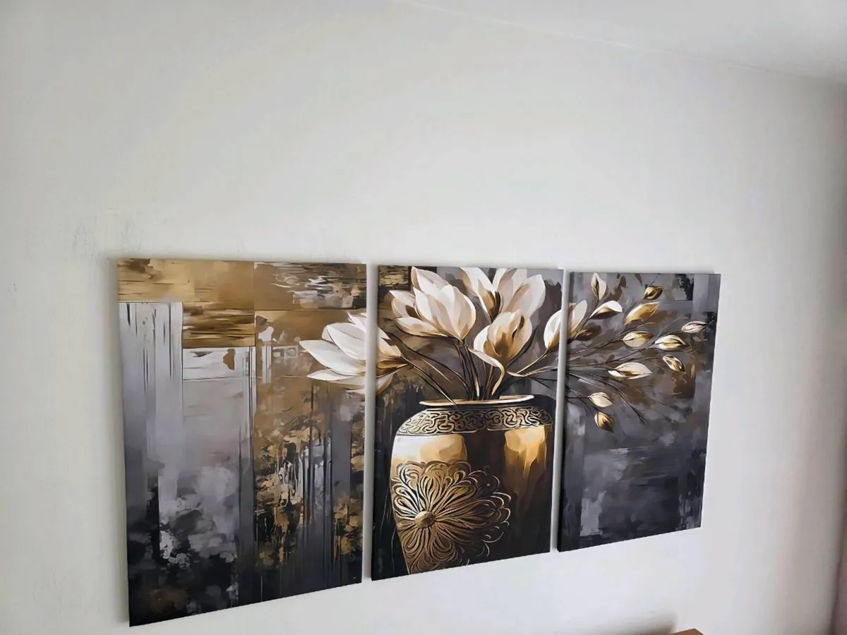 3 large canvas 46x66cm each - Image 2