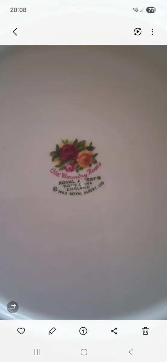 Old Country Roses Bowl - Image 3