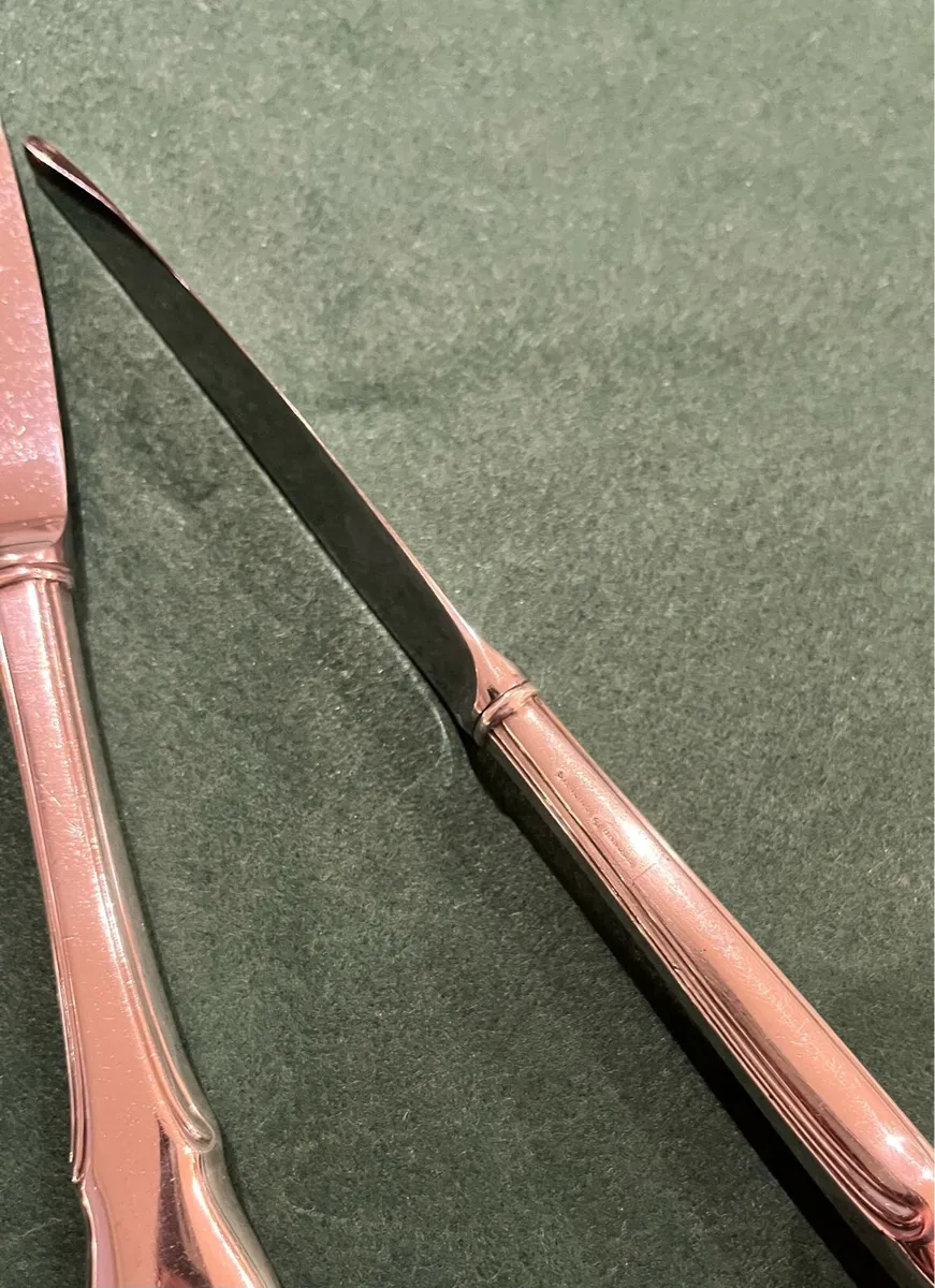 Vintage Wallace Sterling Silver Handled Knives - Image 3