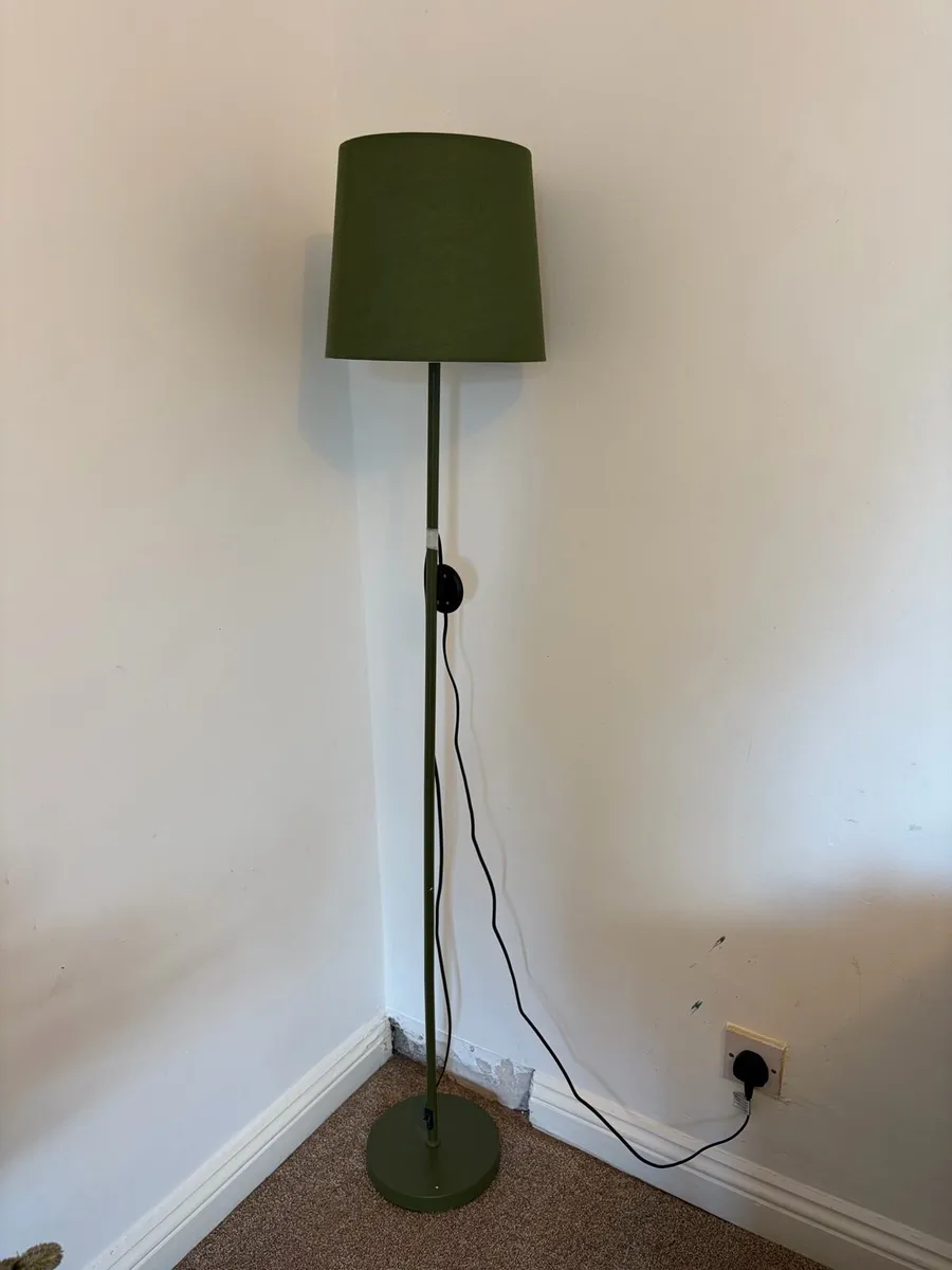 Green Floor Lamp