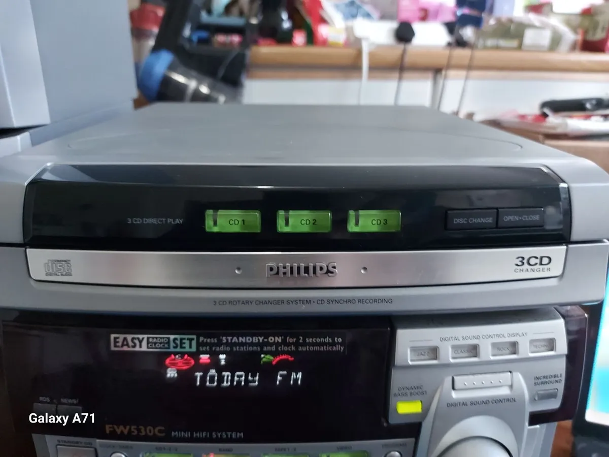 Philips HIFI Stereo System, Model FW530C, - Image 3