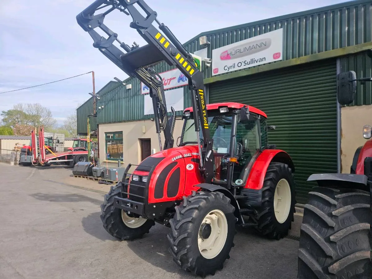 Zetor 8641 forterra and loader - Image 1