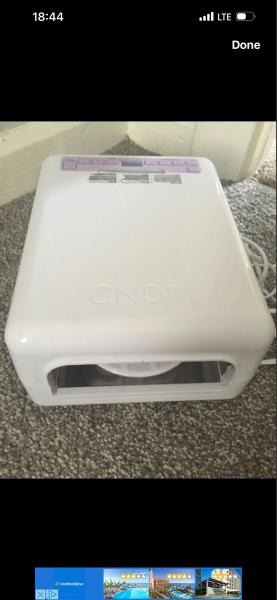 Nail cnd lamp shellac gel imix shellac - Image 1