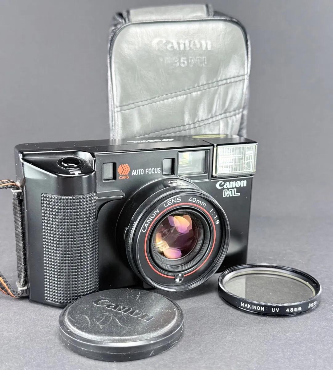 Canon AF 35 ML rangefinder 35 mm film camera - Image 1