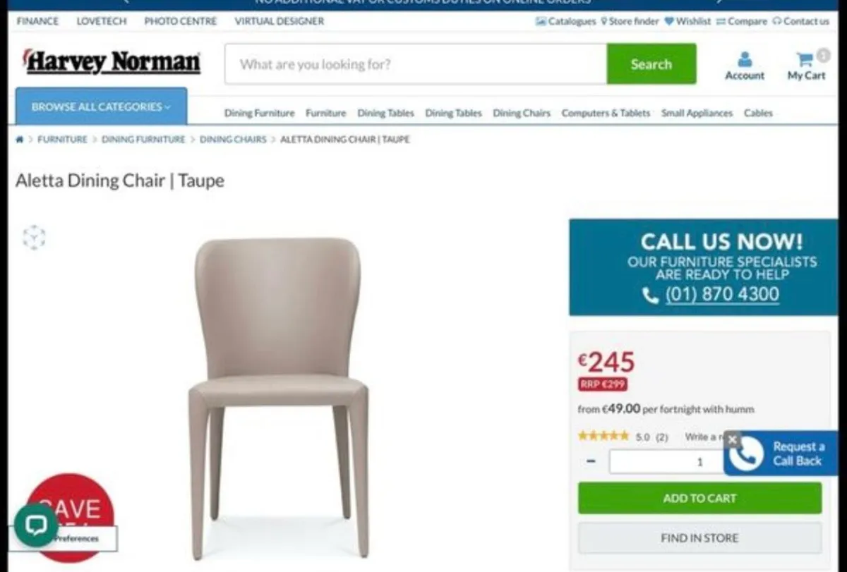 Table 4 chairs - Image 2