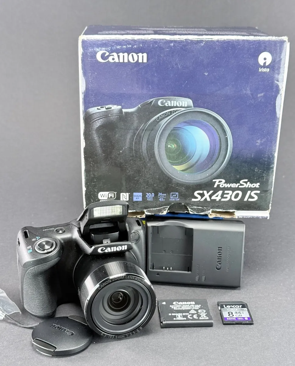 Canon PowerShot SX430 IS 20MP Digital Camera - Image 2