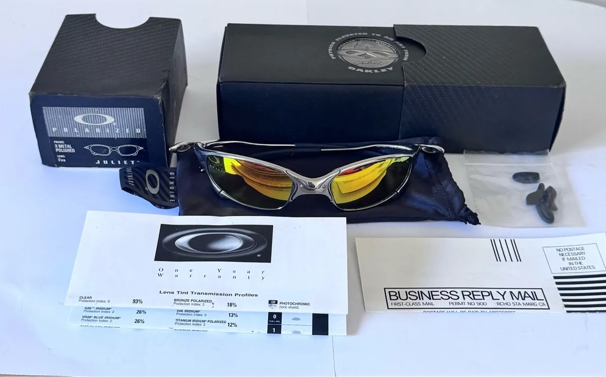Oakley X Metal PoLIshed Vintage Sunglasses - Image 1