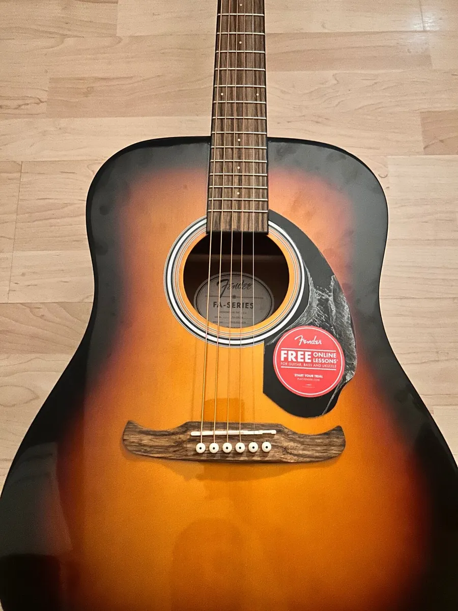 Fender FA-125 Dreadnought, Sunburst - Image 2