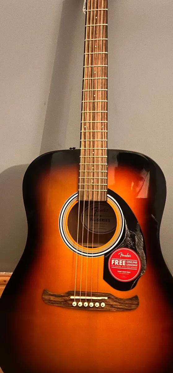 Fender FA-125 Dreadnought, Sunburst - Image 1