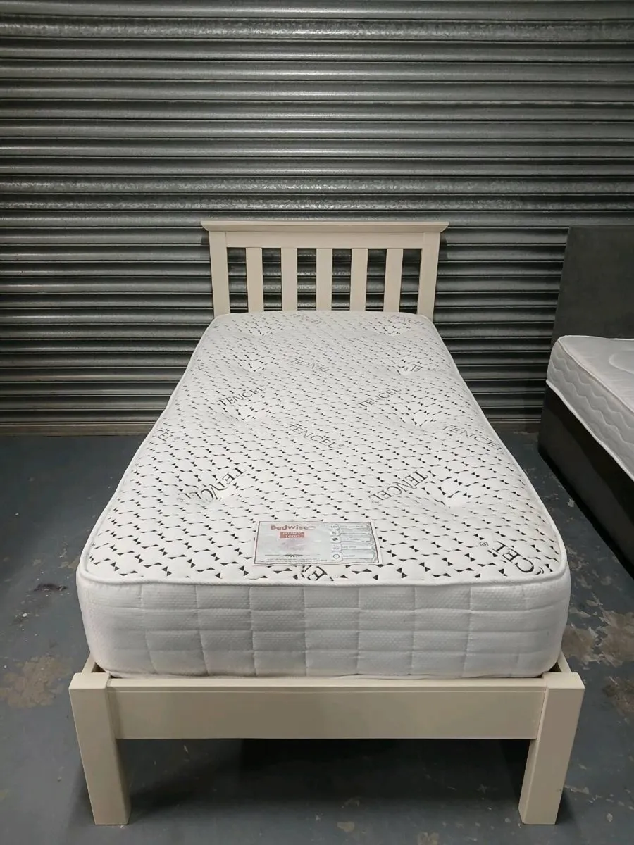 3ft Cream single bedframe - Image 4