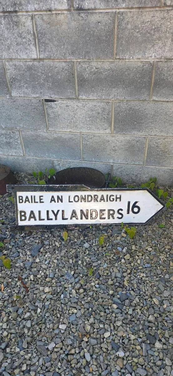Old Original road sign FOR SALE - Image 1