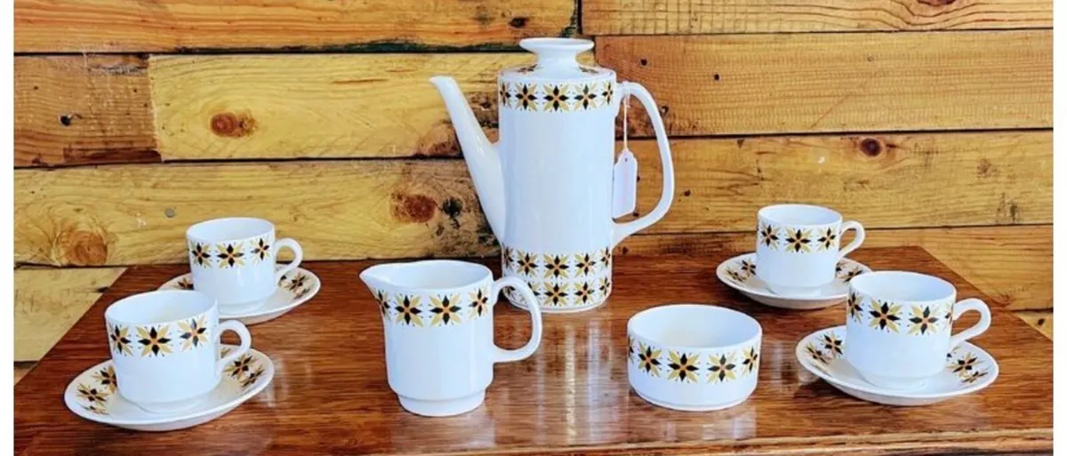 Arklow Pottery Coffee Set - Image 3