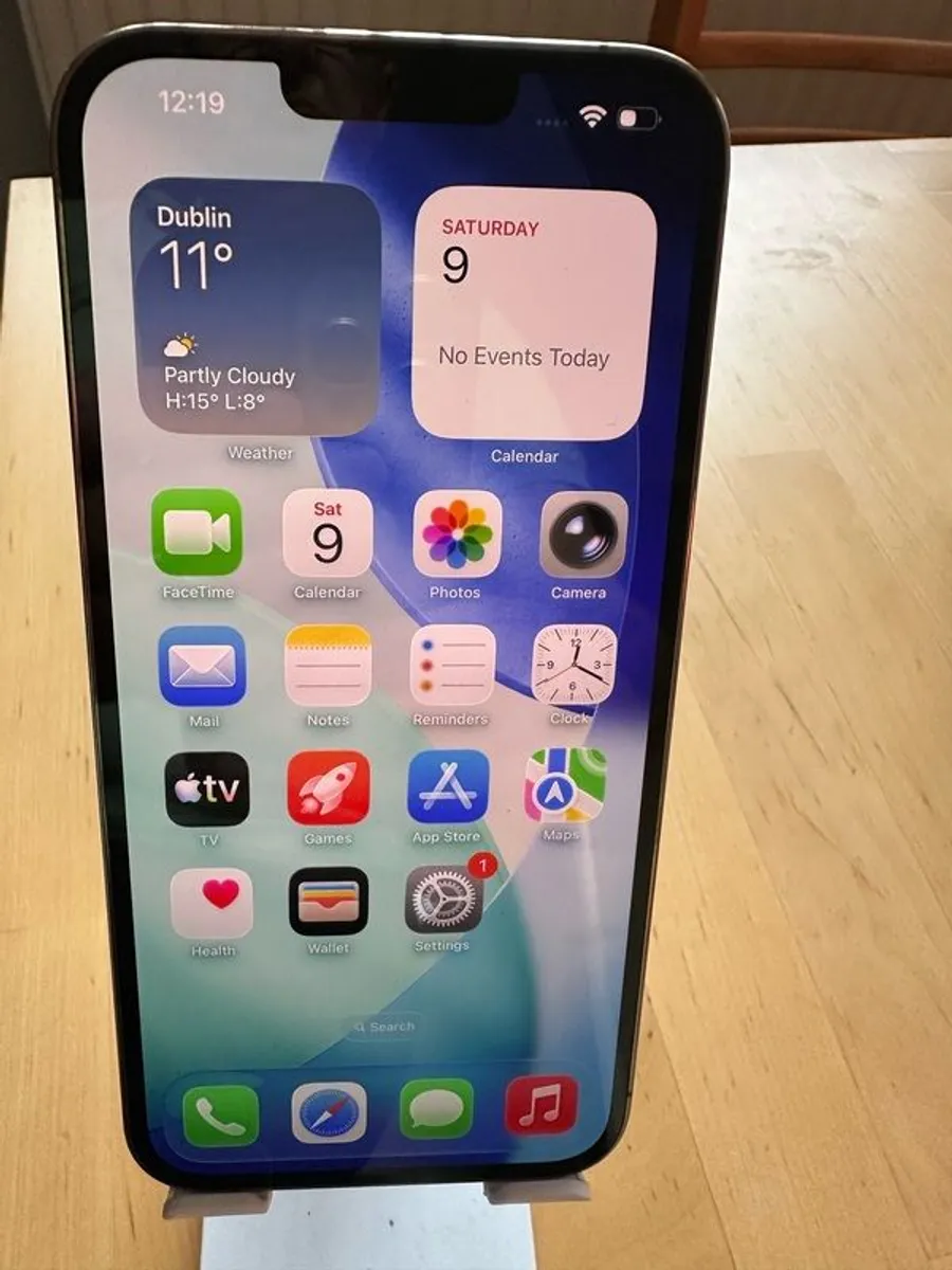 iPhone 13 Pro Max 128 gb Unlocked 98% BH - Image 1