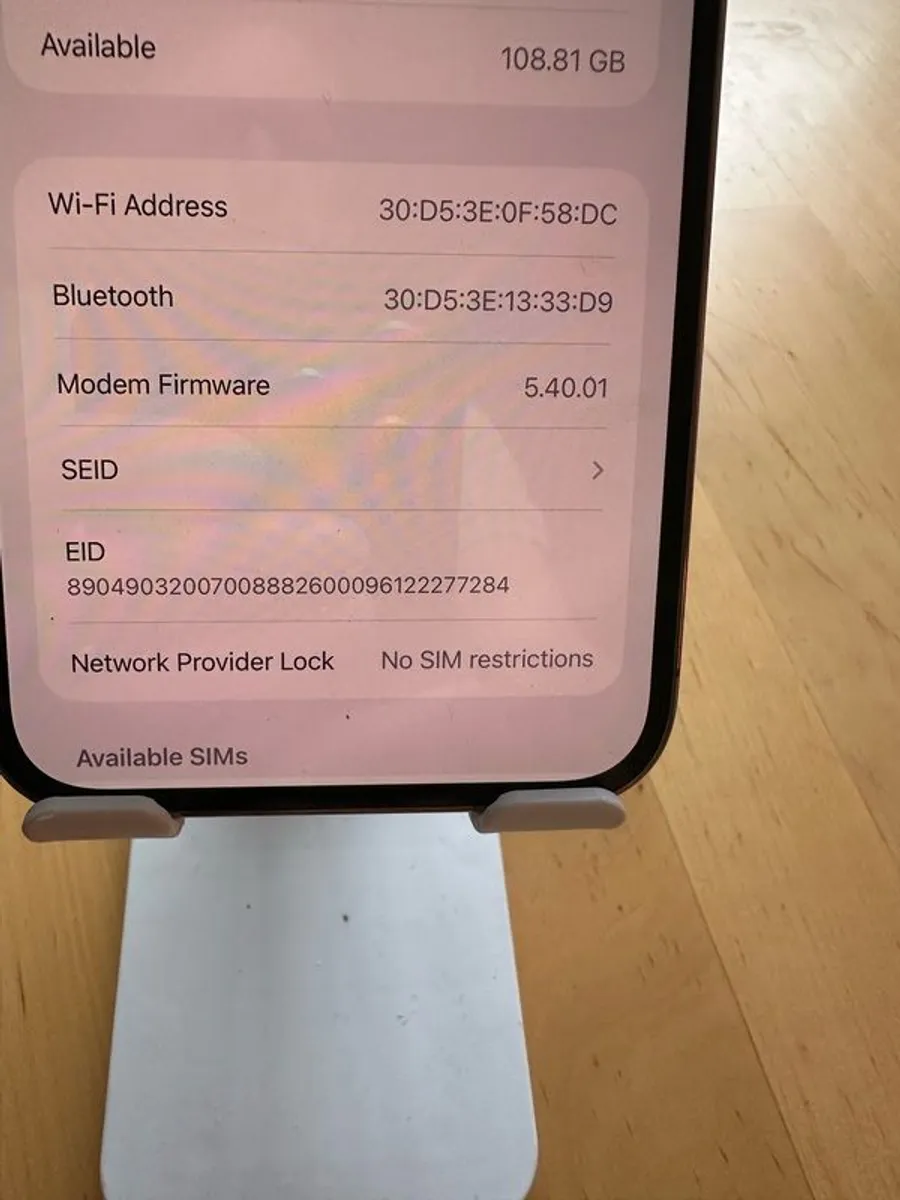 iPhone 13 Pro Max 128 gb Unlocked 98% BH - Image 4