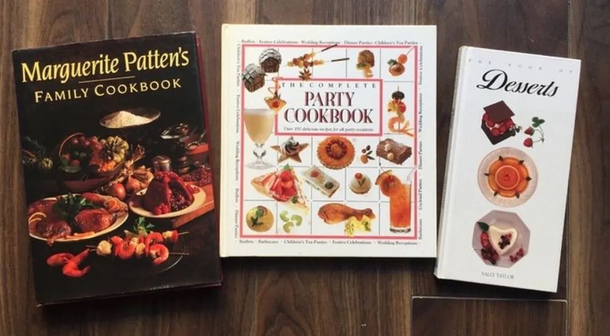 Vintage Cookbooks - Classic Family, Party, Dessert - Image 1