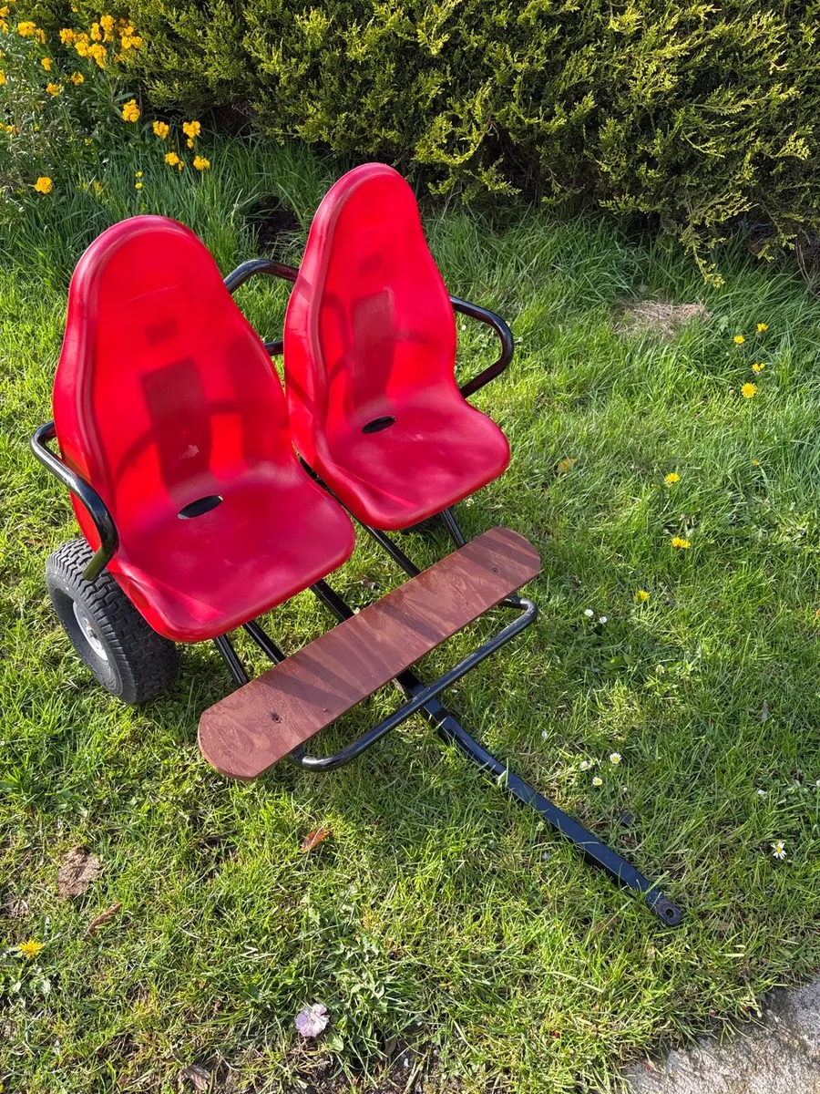 Berg 2 seater trailer seat - Image 1