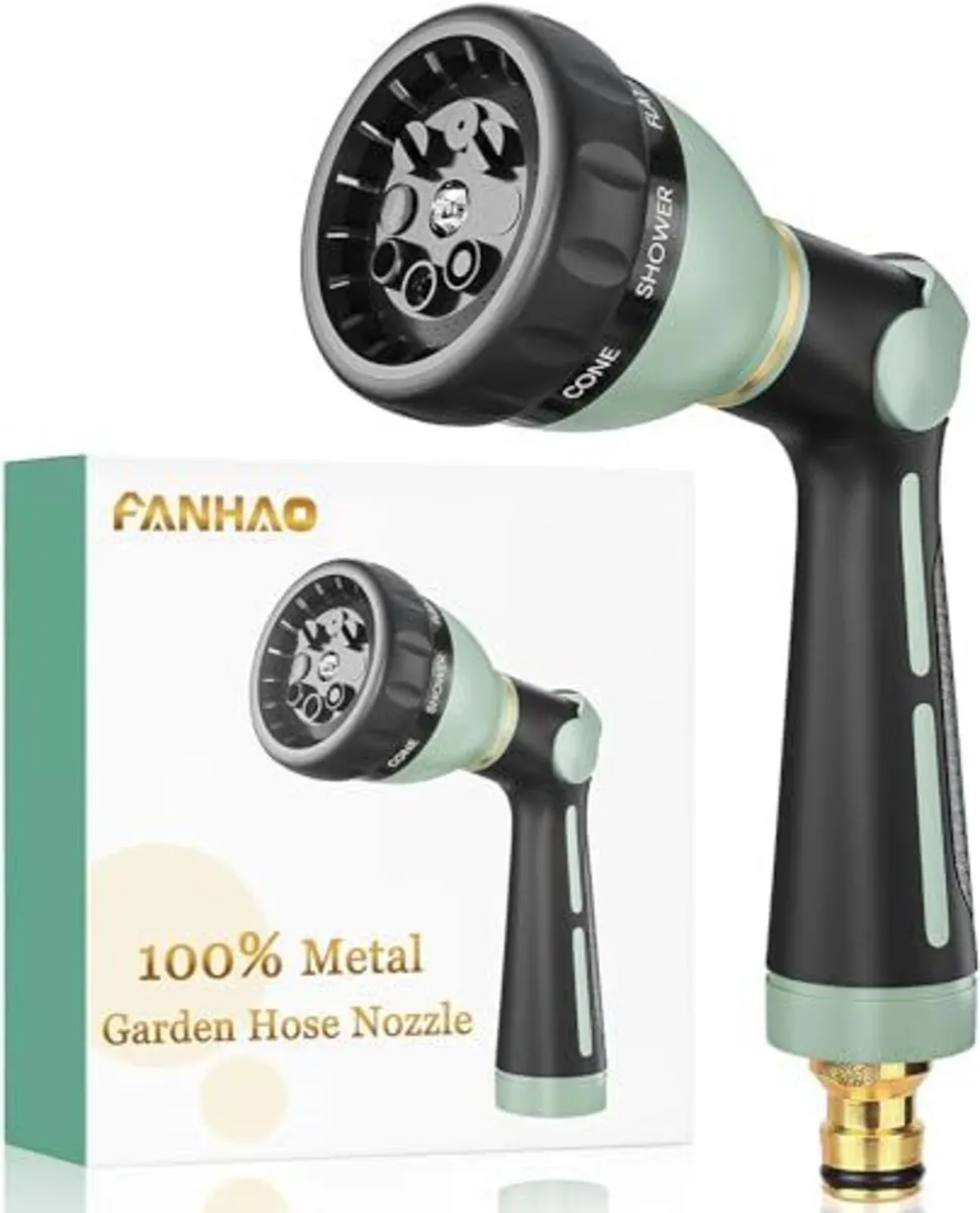 Heavy Duty Metal Hose Spray Nozzle - Image 1