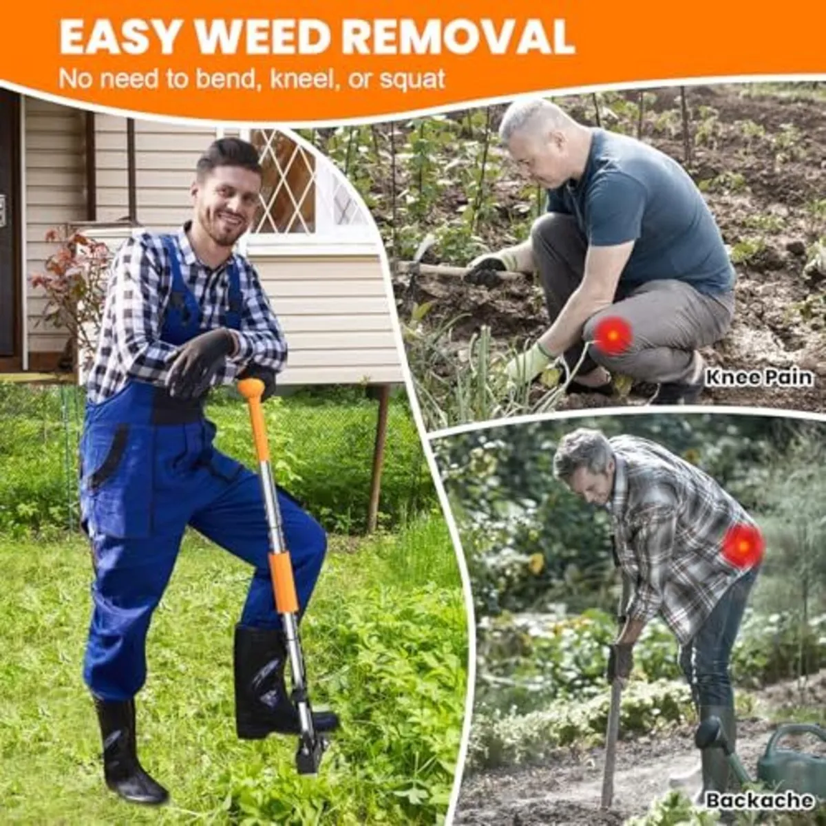 Stand Up Weed Puller Garden Tool - Image 4