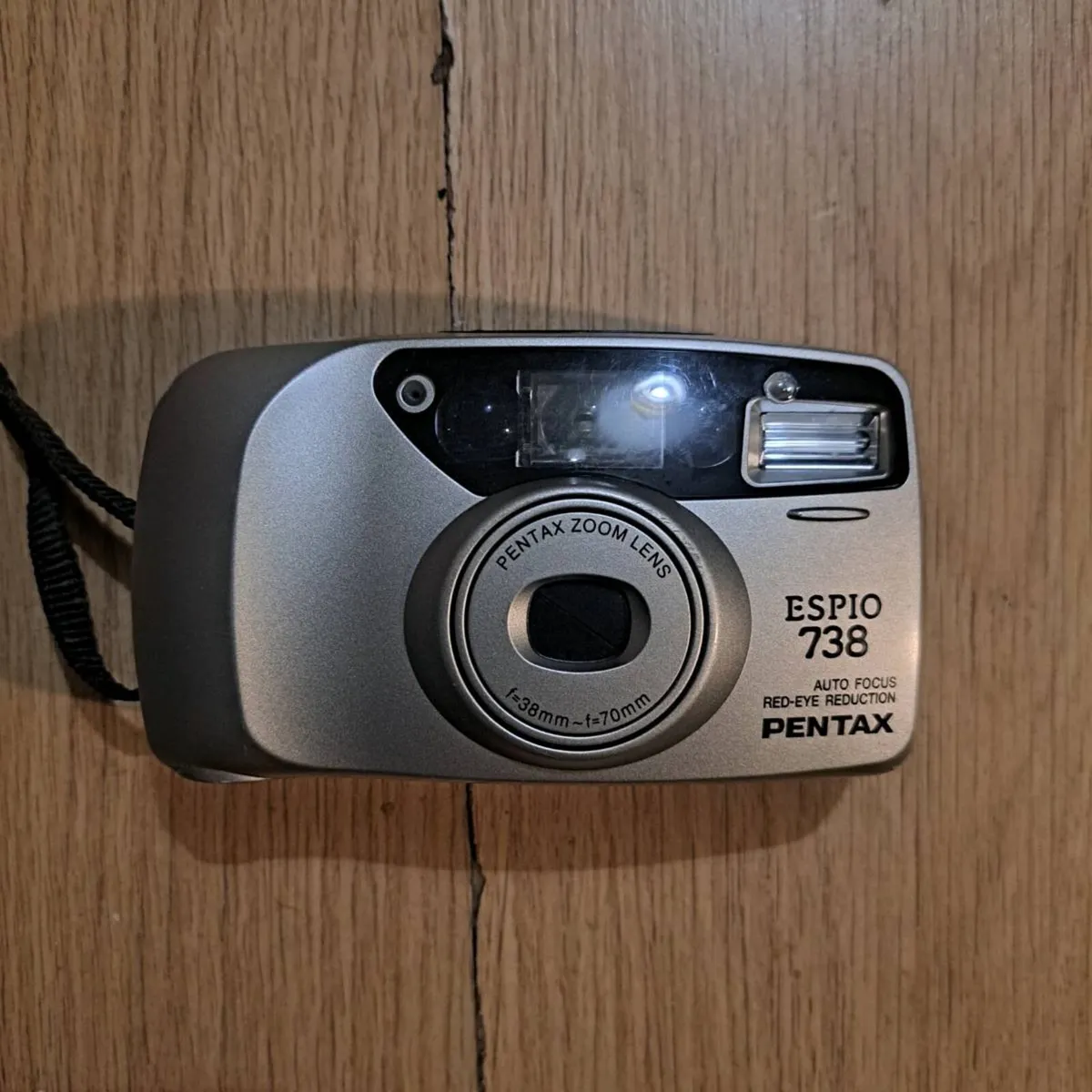 Pentax ESPIO 738 Audio Focus red eye reduction cam - Image 1