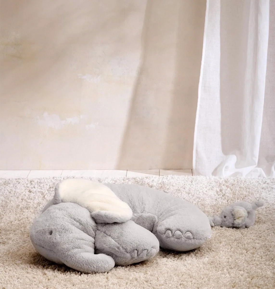 Mamas and Papas Tummy Time Elephant - Image 1