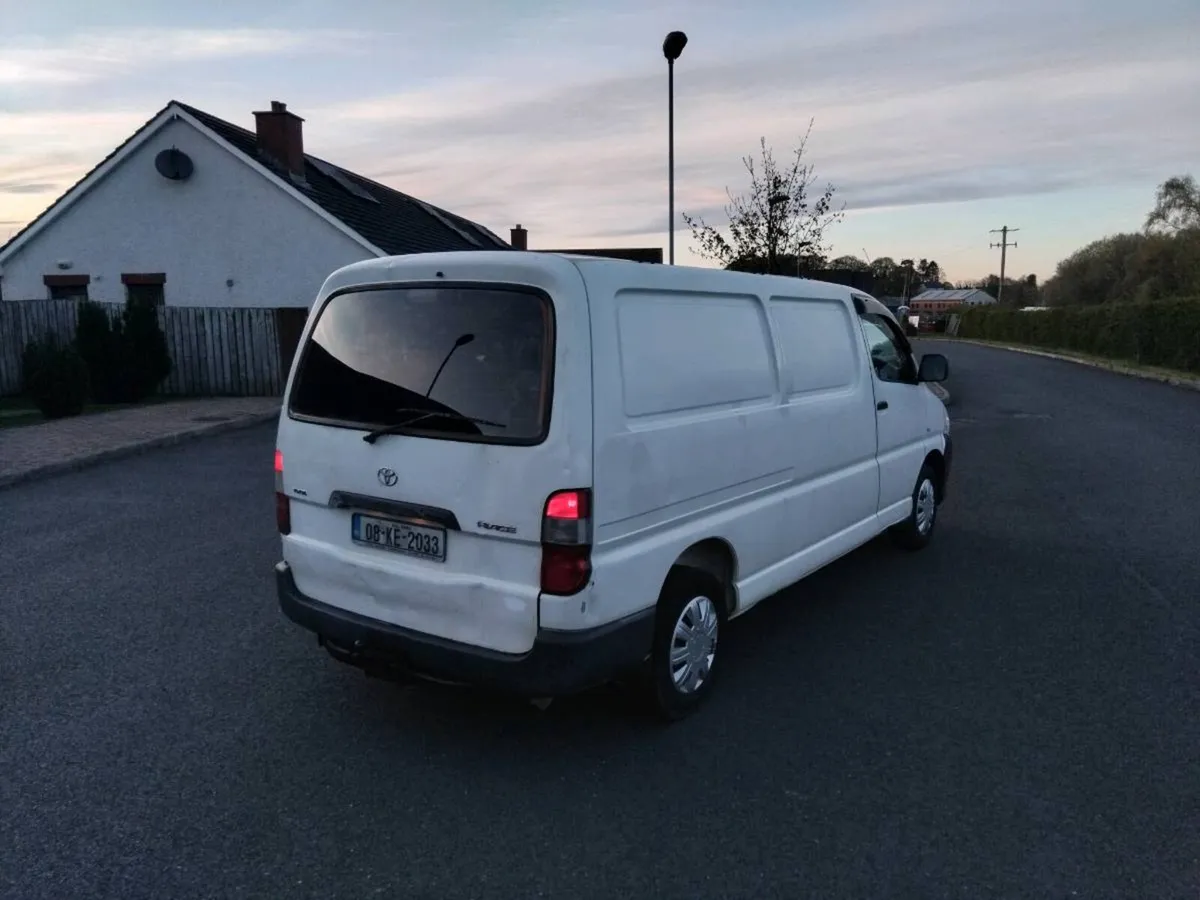 08 Toyota hiace van cvrt tested 10/26 - Image 3
