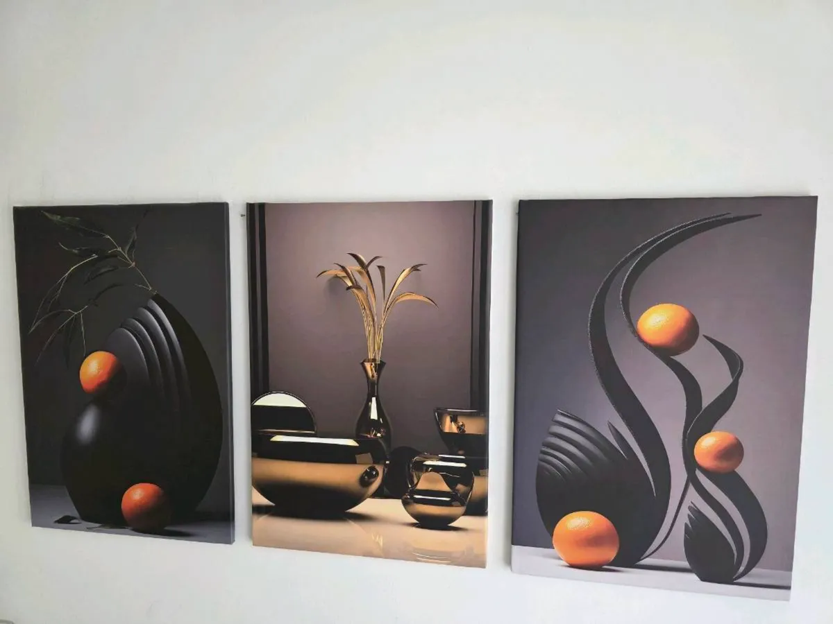 3 large canvas 46x66cm each - Image 3