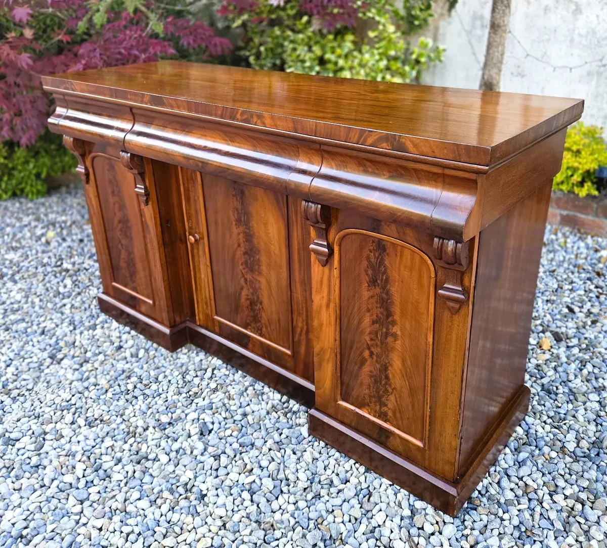 Victorian Mahogany Sideboard- Circa 1860 - Image 1