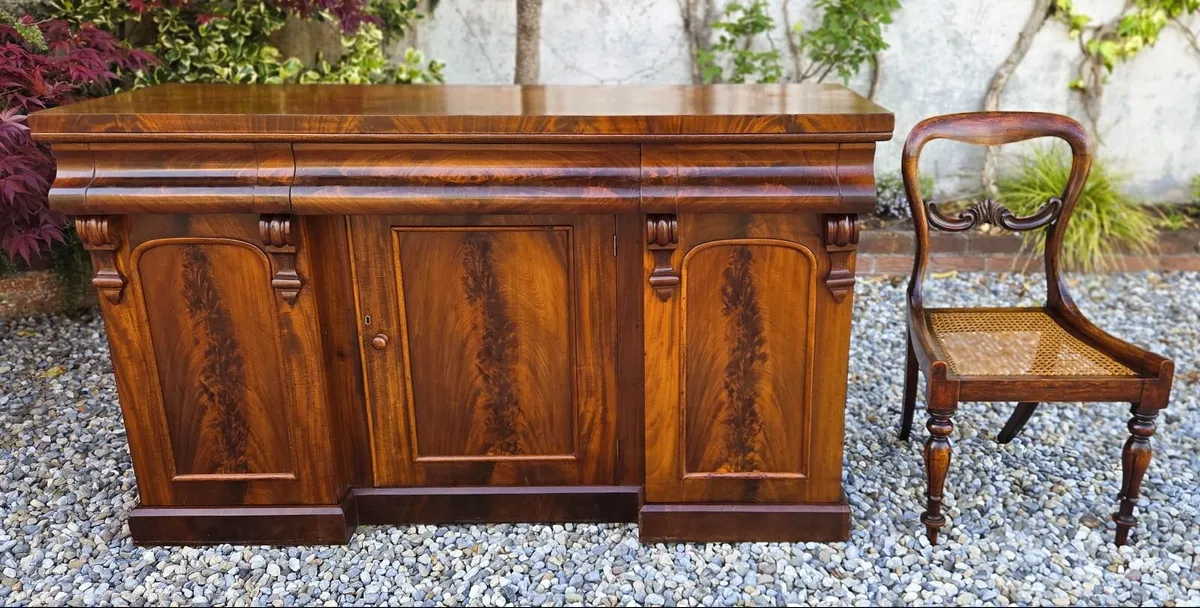 Victorian Mahogany Sideboard- Circa 1860 - Image 2
