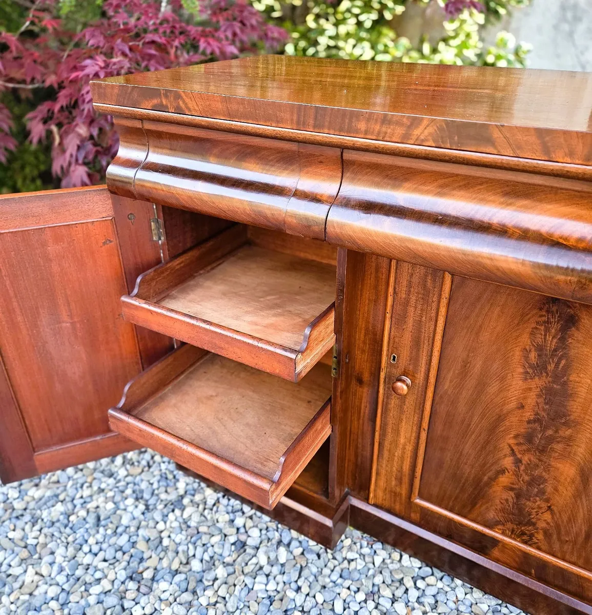 Victorian Mahogany Sideboard- Circa 1860 - Image 4