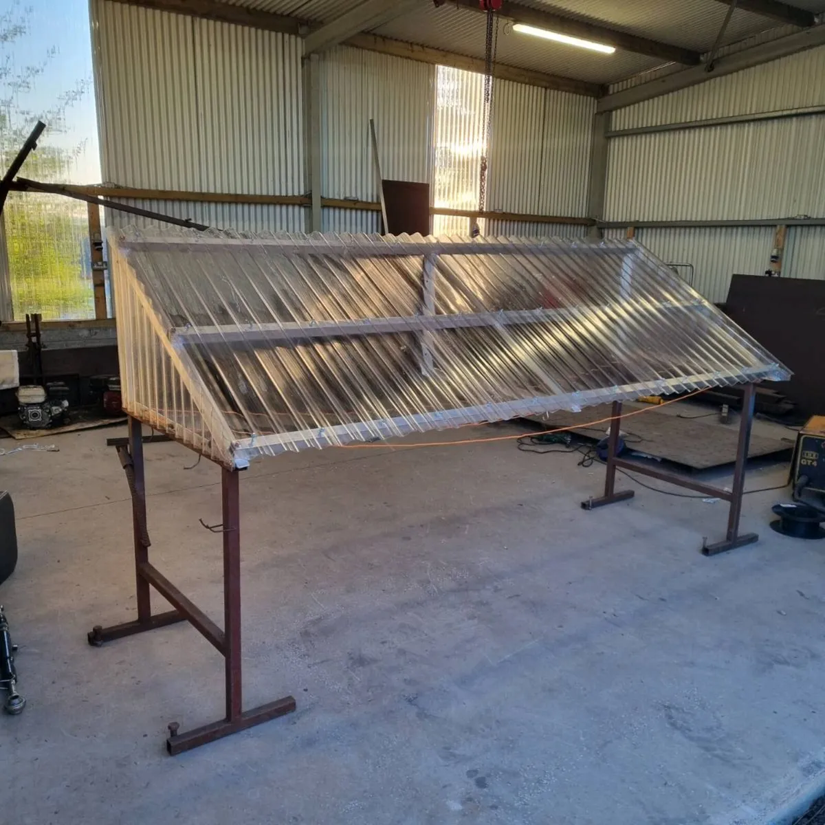 Aluminium Clothes Line Canopy - Image 1