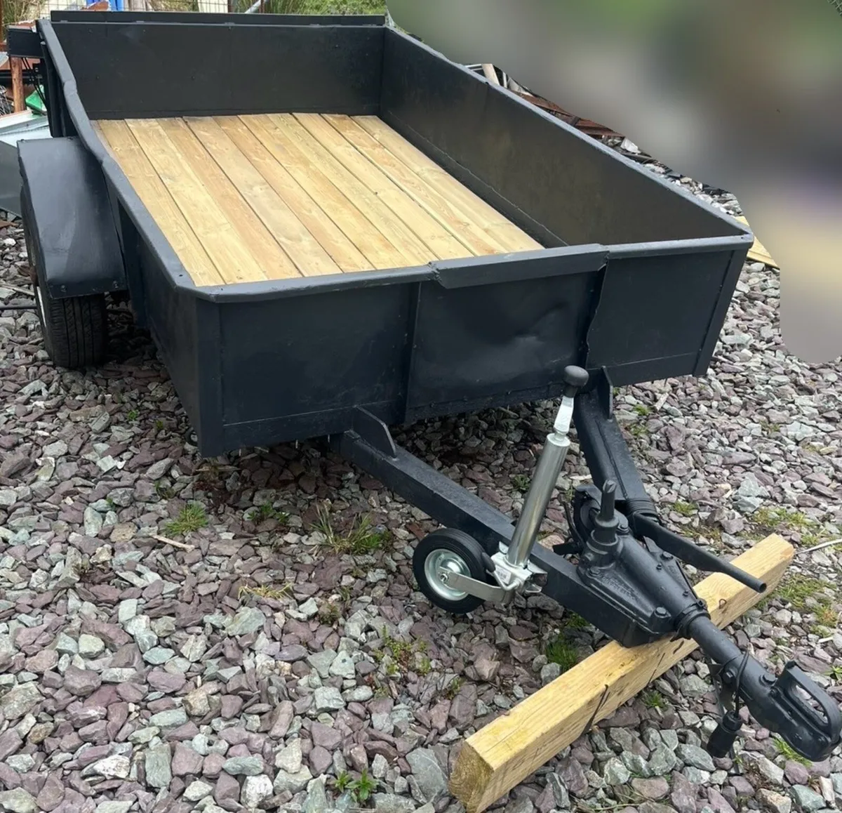 2 x Single axle trailers - Image 2