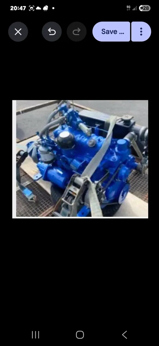 Perkins  4107 engine